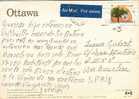 Postal Otawa (canada)  1994  Aereo - Lettres & Documents
