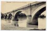 F4  - MARMANDE - Le Pont Du Chemin De Fer Sur La Garonne (190? - Deux Enfants Devant Le Pont) - Marmande