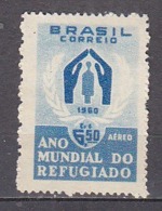F0086 - BRAZIL AERIENNE Yv N°82 ** REFUGIE - Luftpost