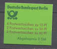 Berlin Carnet  Michel 13a  * *    TB - Postzegelboekjes