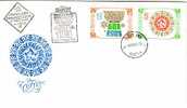 BULGARIA  1980 New Year   2v - FDC - Nouvel An