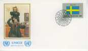 J0440a Suede Drapeau Nations Unies New York 1983 FDC Premier Jour - Autres & Non Classés