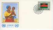 J0450a Malawi Drapeau Nations Unies New York 1983 FDC Premier Jour - Altri & Non Classificati