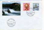 SUISSE - Yvert -  Deux FDC - T. 1178/79 Oblitér. Dachsen Et Berne - 1983