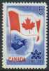 Canada - 1967 Flag And Map. Scott 453. Mint Hinged - Sonstige & Ohne Zuordnung