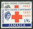 Jamaica - 1963 Red Cross. Scott 203-4. Used. Cancelled To Order With Full Gum - Giamaica (1962-...)