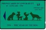 NEW ZEALAND   $5   PRIVATE  OVERPRINT  1994  YEAR OF THE DOG ANIMAL CHINESE ZODIAC  300  O N L Y !! MINT - New Zealand