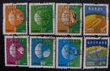 CHINA R30 HOMELAND VIEWS REGULAR SET 8V USED - Usati