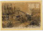 "PAYSAGE AVEC MAISONS" ANNOTE BAS A DROITE - - Drawings