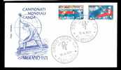 Italy Campionati Mondiali,Canoa, 1971,FDC. - Canottaggio