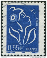 Pays : 189,07 (France : 5e République)  Yvert Et Tellier N° : 3755 (o) - 2004-2008 Marianne Of Lamouche