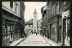 01 - TRÉVOUX - Grande Rue Et L'Horloge - ANIMÉE - Trévoux