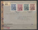 130 - GERMANIA , BOEMIA E MORAVIA , PRAGA  24/4/1942  RACCOMANDATA - Storia Postale
