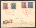 136 - GERMANIA , BOEMIA E MORAVIA , PRAGA  20/4/1942  RACCOMANDATA - Cartas & Documentos