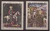 Luxemburg Y/T 741/742 (XX) (klein Verdunt Plekje Achteraan) - Unused Stamps