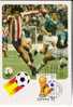 ESPAGNE MAXI CARTE YVERT 2273 COUPE DU MONDE FOOTBALL ESPANA 82 - Cartoline Maximum