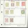 AUSTRIA, GROUP UNUSED STAMPS ON OLD APPROVAL PAGE - Verzamelingen