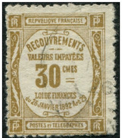 Pays : 189,03 (France : 3e République)  Yvert Et Tellier N° : Tx  46 (o) - 1859-1959 Used