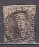 K5113 - BELGIE BELGIQUE Yv N°10 - 1858-1862 Medallones (9/12)