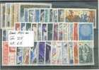 FRANCE ANNEE COMPLETE 1970 **  COTE: 32 € - 1970-1979