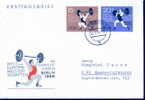 HALTEROPHILIE FDC DDR 1966 CHAMPIONNATS D EUROPE - Haltérophilie