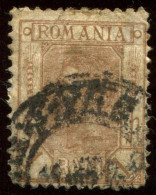 Pays : 409,2 (Roumanie : Royaume (Charles Ier (1881-    )) Yvert Et Tellier N° :   124 (o) - Oblitérés