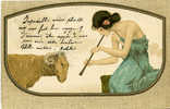 RAPHAEL KIRCHNER - FEMME & CHARME Du BELIER - ART NOUVEAU - VOYAGEE 1903 - Kirchner, Raphael