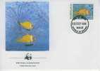 W0011 Poisson Clown Amphiprion Nigripes Maldives 1986 FDC Premier Jour  WWF - Autres & Non Classés