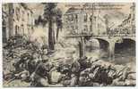 Dixmude - 1914 - Les Belges Arrêtent Les Allemands Sur Le Vieux Pont De L'Yser - Diksmuide