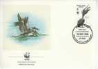 W0447 Pelican Pelecanus Occidentalis Iles Vierges 1988 FDC Premier Jour WWF - Pelikanen