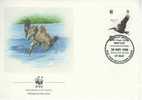 W0444 Pelican Pelecanus Occidentalis Iles Vierges 1988 FDC Premier Jour WWF - Pelikane