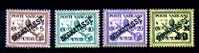 VATICAN - Yvert - T. Taxe - 1* - 2* - 3 * - 4* - Cote 10 € - Briefmarken