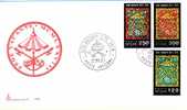 VATICAN - Yvert - F.D.C. - Timbres 659/61 - - Other & Unclassified