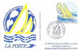 VOILE SOUVENIR OFFICIEL FRANCE LA POSTE LES POSTIERS AUTOUR DU MONDE - Segeln