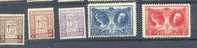 Belgie Ocb Nr :  240 - 244 * Met Scharnier (zie Scan) Lot 2 - Unused Stamps