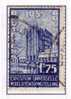 Belgie Belgique 389-V 1.75 Tache Dans 2e O De Tentoonstelling Vlek Cote 27.50 Euro Ad 30% - Used Stamps
