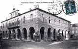 Cpa Fleurance (32, Gers) Place De L´Hôtel De Ville, Petite Animation. 1910. Ed Bacon - Fleurance