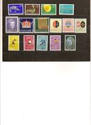 Liechtenstein 1971 Yvertn° 484-498 *** MNH Neuf Cote 16,80 Euro - Unused Stamps