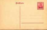 P159-004 - Entier Postal - Carte Postale Occupation Allemande N° 4 étape - 10 Cent. Sur 10 Pfennig Carmin - Belgisch Leger