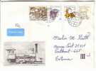 GOOD POSTAL COVER : CZECH - ESTONIA 2006 - Locomotive - Storia Postale