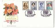 GOOD GREAT BRITAIN FDC 1990 - Queen Mother 90th Birthday - 1981-1990 Dezimalausgaben