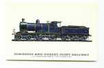 Cpm Anglaise Locomotive Somerset And Dorst Joint Railway - Materiale