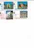 SINGAPORE COLOURFUL SET OF 4 LOCAL BUILDINGS   FV 60$  SPECIAL PRICE ! - Singapore