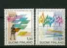 Finlande** N° 888/889 - Année Mondiale Des Communications - Sonstige & Ohne Zuordnung