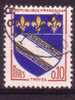 FRANCE - 1353 Obli (variete Couleur Decalée) - 1941-66 Stemmi E Stendardi