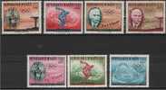 HAITI - 1960 - J. O. DE ROMA YT 447/450 + PA 203/205 ** - Sommer 1960: Rom