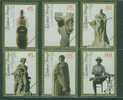SPE0056 Specimen Sculptures Guerrier Fontaine Fernando Pessoa 2075 à 2080 Portugal 1995 Neuf ** - Unused Stamps
