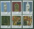 SPE0055 Specimen Art Et Decouvertes Statue Ange Reliquaire Rois Mages Christ Calvaire 2068 à 2073 Portugal 1995 Neuf ** - Unused Stamps
