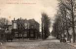 93 PIERREFITTE Avenue De La Gare, Animée, Café Tabac Beaugrand, Ed ?, 1909 - Pierrefitte Sur Seine