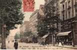 92 CLICHY Boulevard National, Animée, Commerces, Ed AC 30, 1907 - Clichy